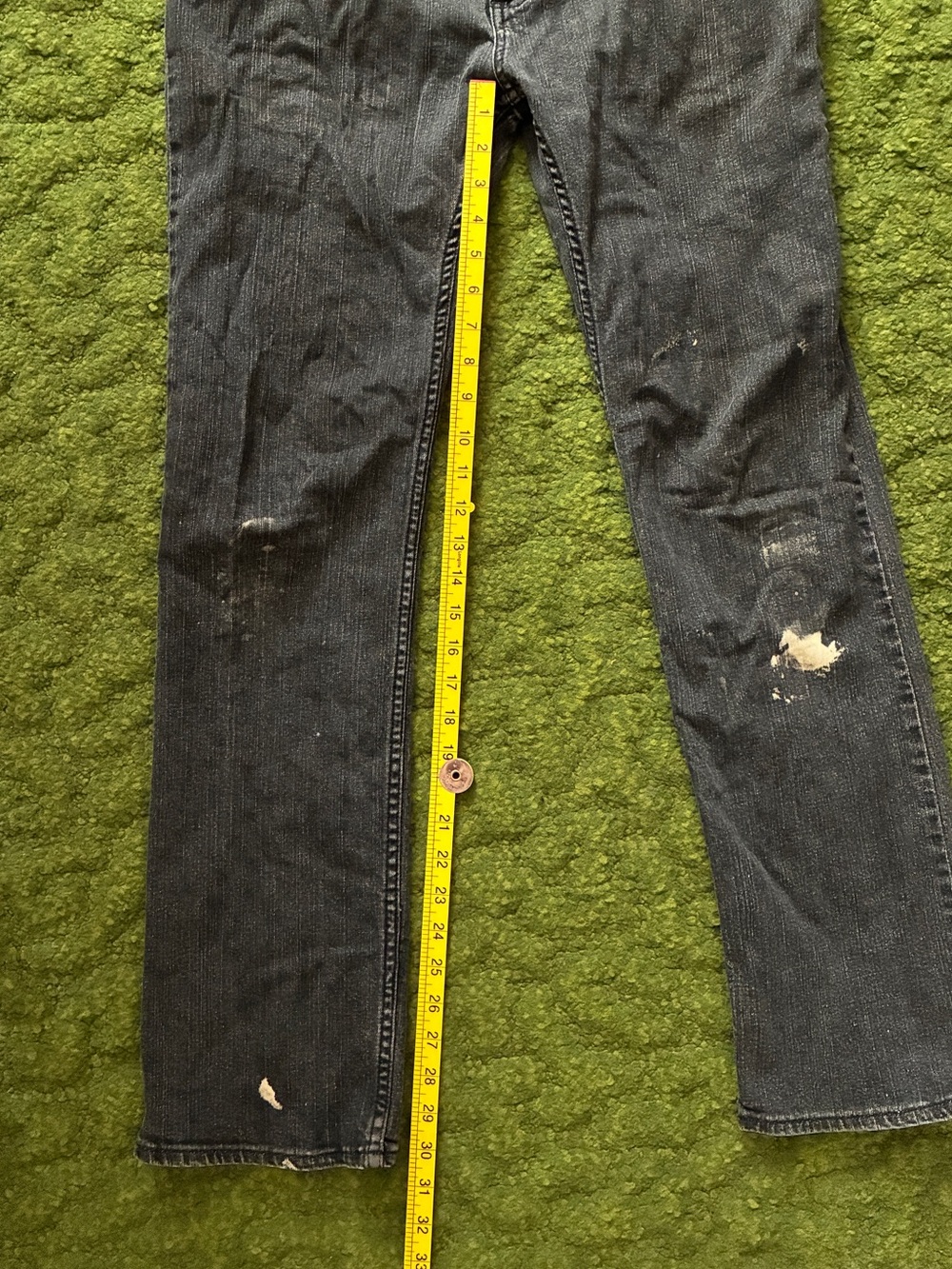 Thrashed Vans Black Slim Straight Jeans - Picture 7 of 9